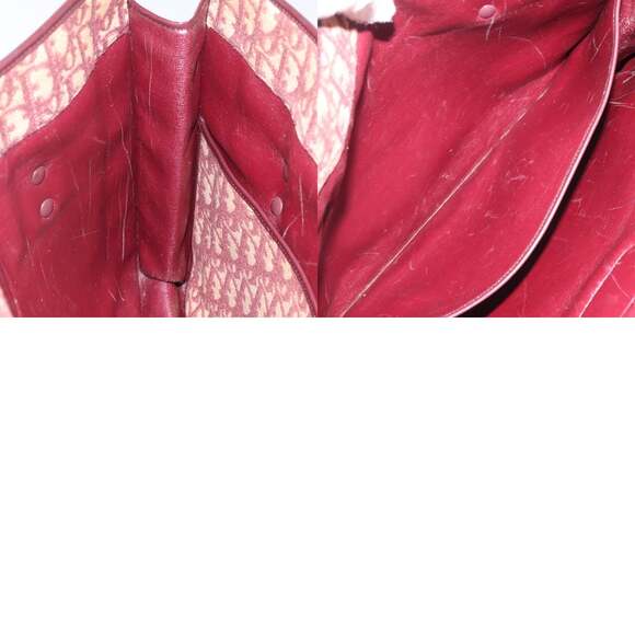 DIOR Trotter Canvas Hand Bag Red - Picture 12 of 12